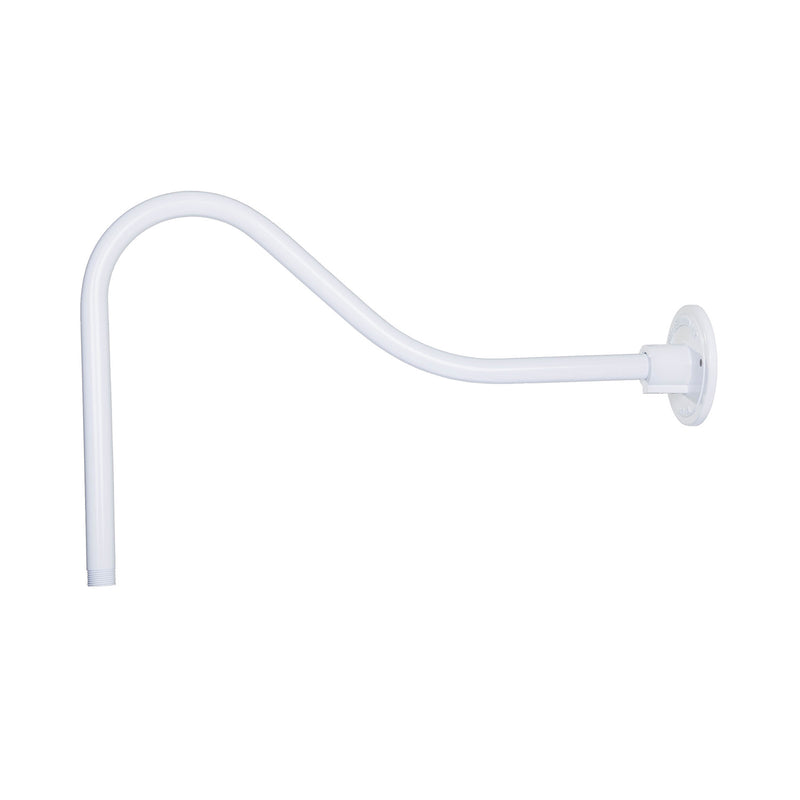 Millennium RGN23-WH Goose Neck, White Finish - LightingWellCo