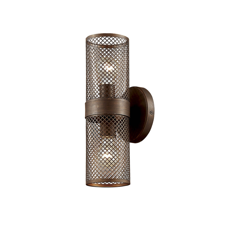 Millennium 7362-RBZ Two Light Wall Mount, Rubbed Bronze Finish - LightingWellCo