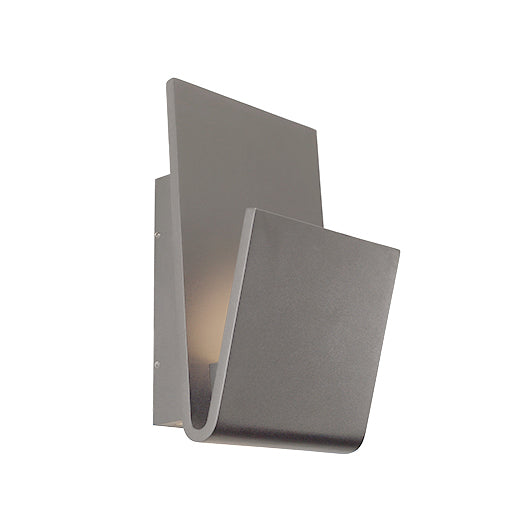 Kuzco Lighting EW7512-GY LED Exterior Wall Mount, Gray Finish-LightingWellCo