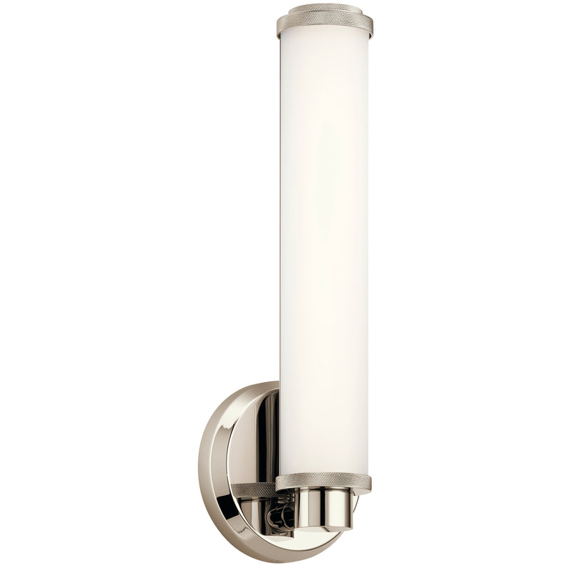 Kichler 45686PNLED LED Wall Sconce, Polished Nickel Finish - LightingWellCo