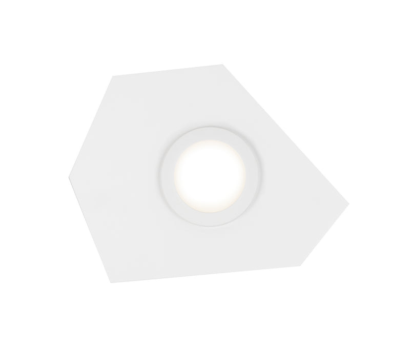Kuzco Lighting FM4201-WH/WH LED Flush Mount, White/White Finish-LightingWellCo
