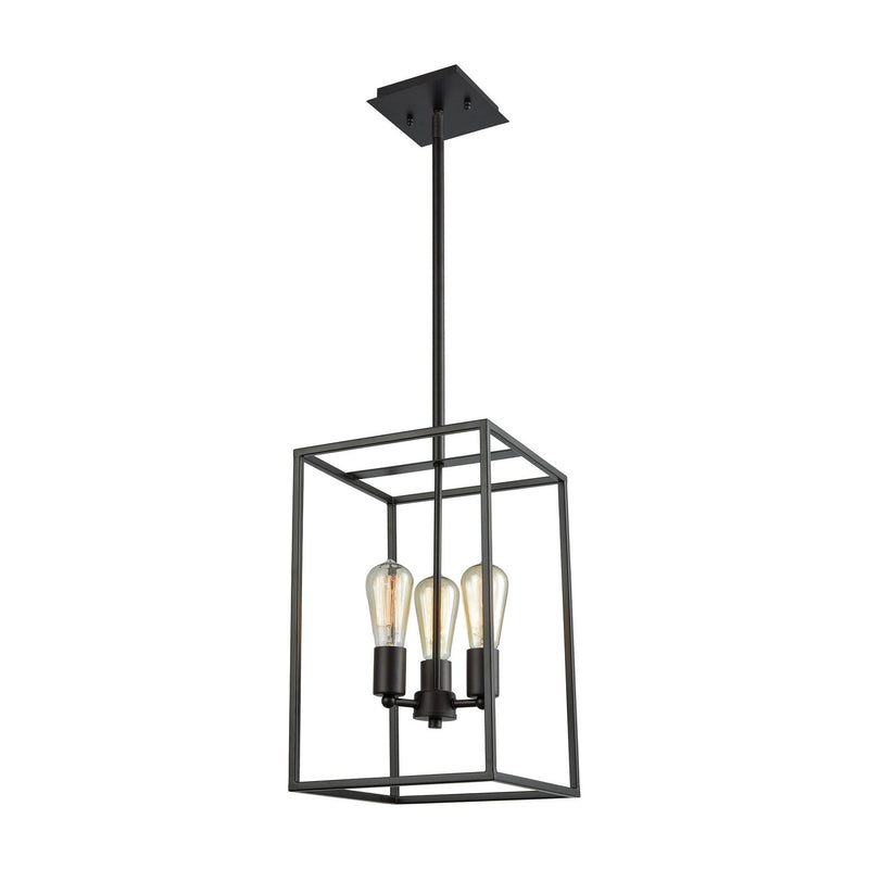 ELK Home CN15831 Three Light Chandelier, Oil Rubbed Bronze Finish-LightingWellCo
