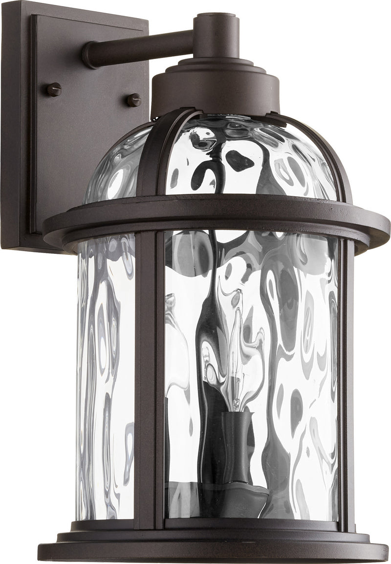 Quorum 7760-3-86 Three Light Outdoor Lantern, Oiled Bronze Finish - LightingWellCo