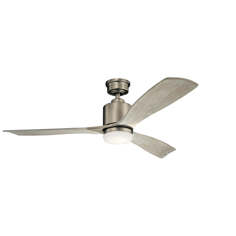 Kichler 300027AP 52``Ceiling Fan, Antique Pewter Finish - LightingWellCo