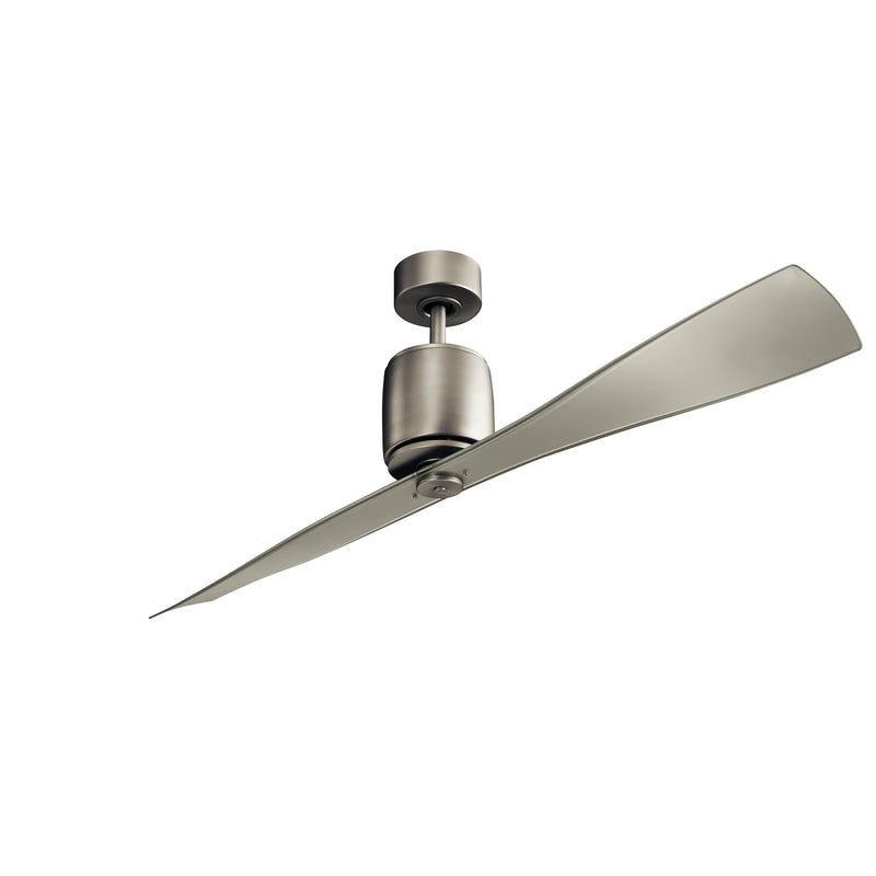 Kichler 300160NI 60``Ceiling Fan, Brushed Nickel Finish - LightingWellCo