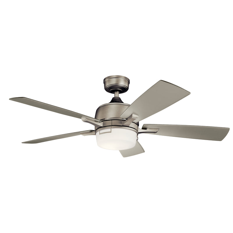 Kichler 300457NI 52``Ceiling Fan, Brushed Nickel Finish - LightingWellCo
