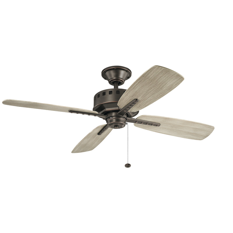 Kichler 310152OZ 52``Ceiling Fan, Olde Bronze Finish - LightingWellCo