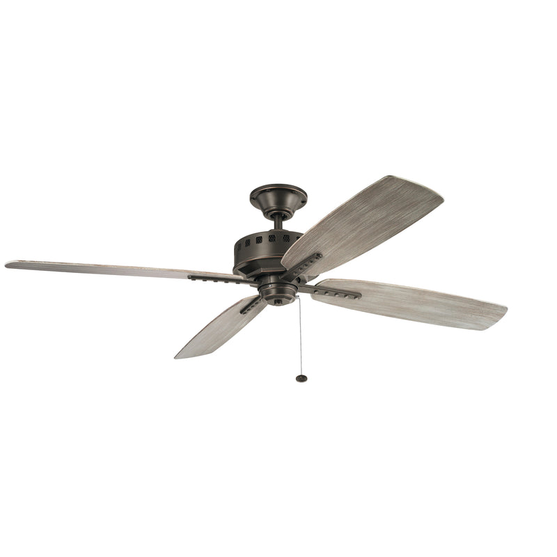 Kichler 310165OZ 65``Ceiling Fan, Olde Bronze Finish - LightingWellCo