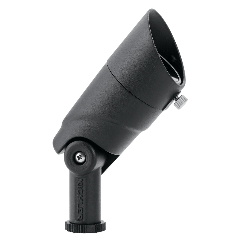 Kichler 16017BKT30 LED Landscape Accent, Textured Black Finish - LightingWellCo