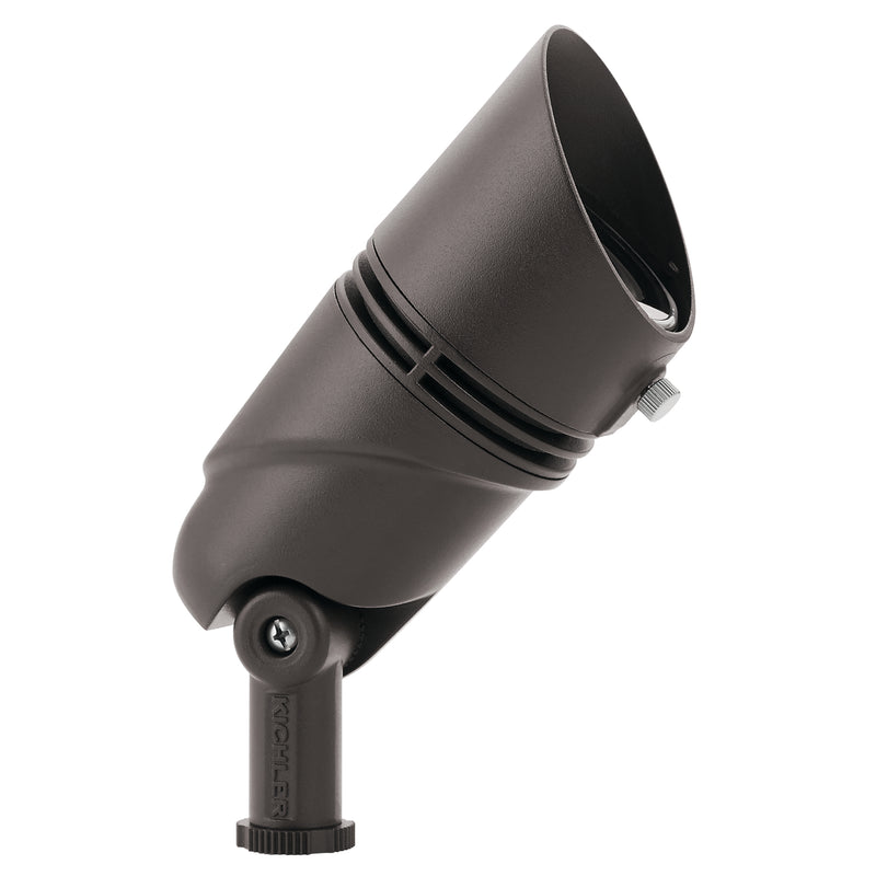 Kichler 16019AZT30 LED Landscape Accent, Textured Architectural Bronze Finish - LightingWellCo