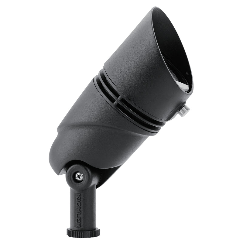 Kichler 16019BKT27 LED Landscape Accent, Textured Black Finish - LightingWellCo