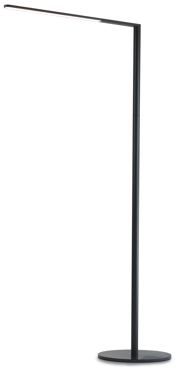 Koncept L7-MBK-FLR LED Floor Lamp, Metallic Black Finish - LightingWellCo