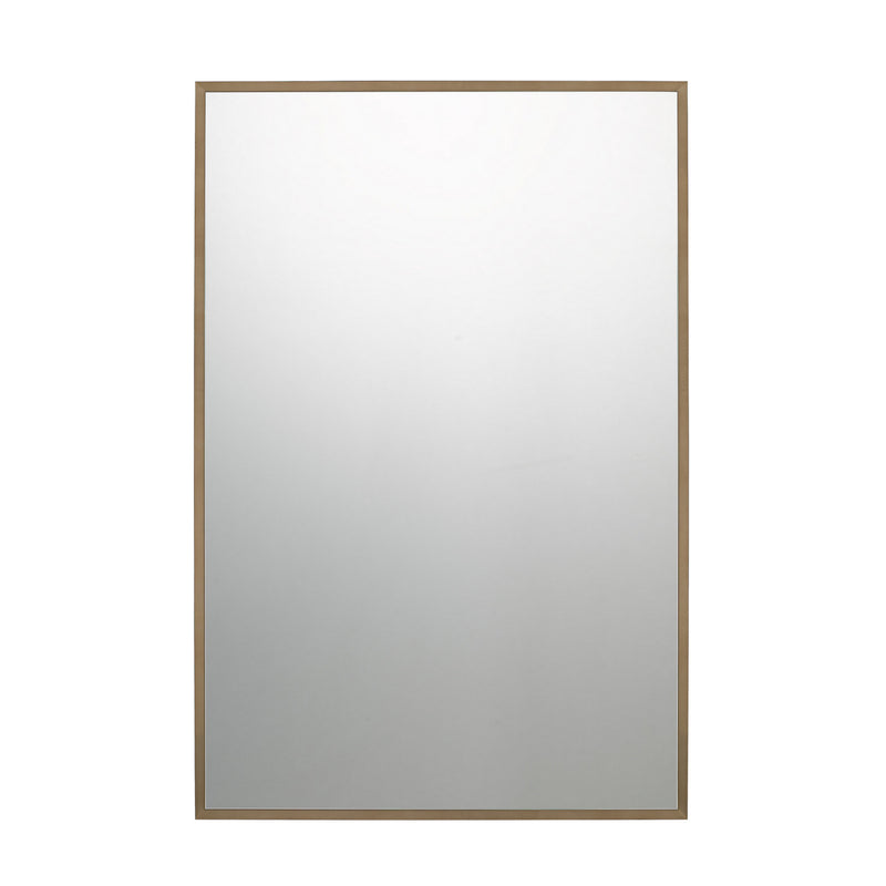 Quoizel QR3330 Mirror, Antique Brass Finish - LightingWellCo
