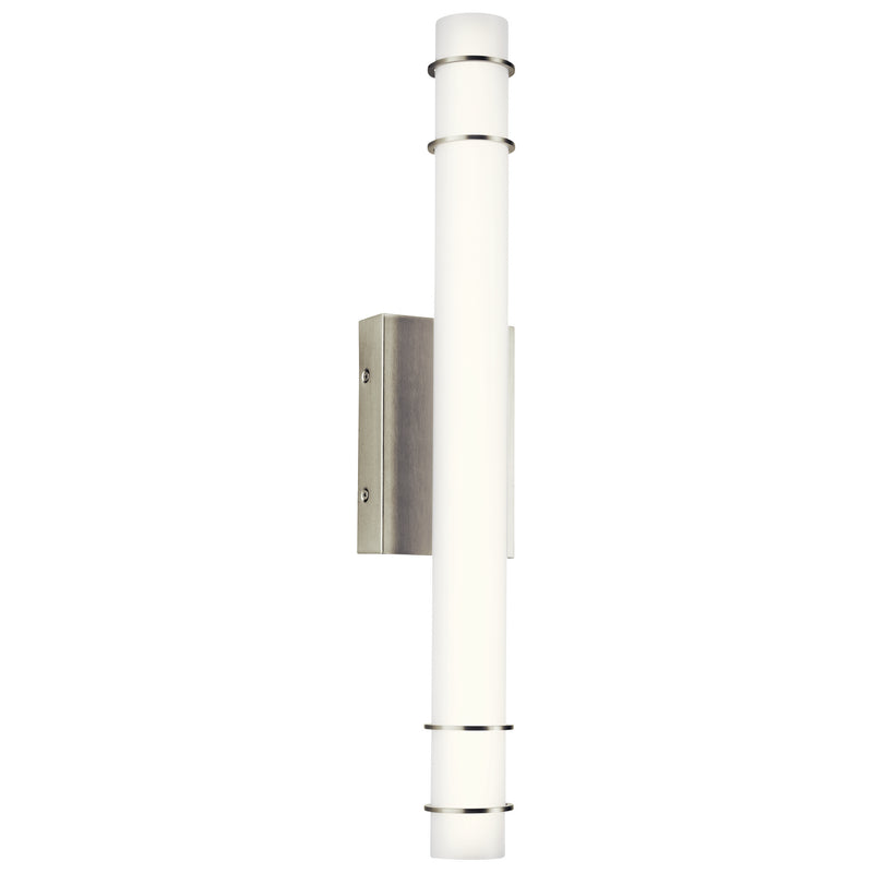 Kichler 11253NILED LED Linear Bath, Brushed Nickel Finish - LightingWellCo