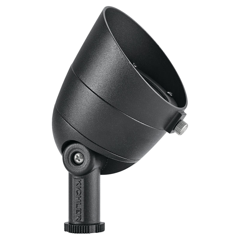Kichler 16154BKT30 LED Landscape Accent, Textured Black Finish - LightingWellCo
