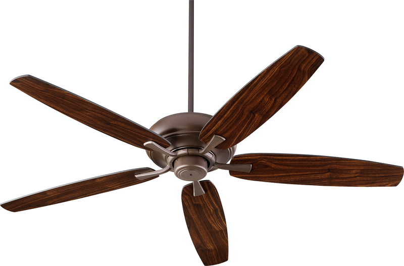 Quorum 90565-86 56``Ceiling Fan, Oiled Bronze Finish - LightingWellCo