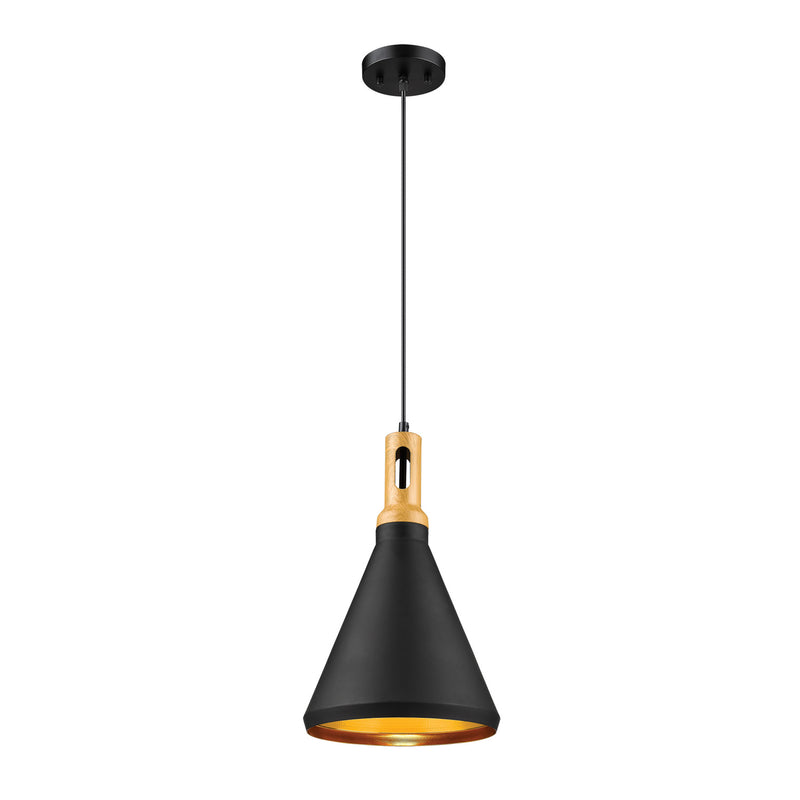 Millennium 120-MB One Light Mini Pendant, Matte Black Finish - LightingWellCo