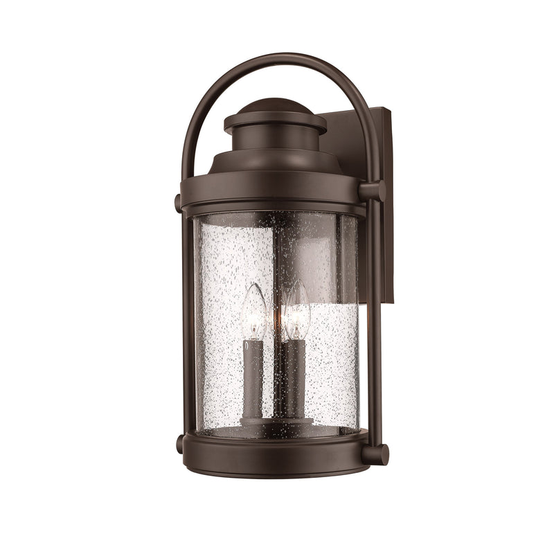 Millennium 2541-PBZ Three Light Outdoor Wall Bracket, Powder Coat Bronze Finish - LightingWellCo