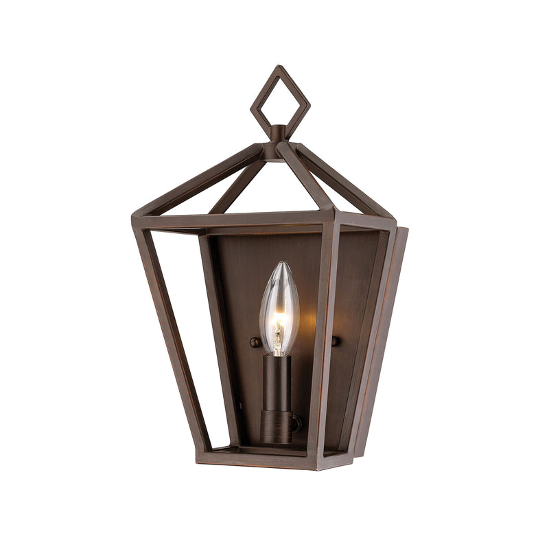 Millennium 2571-RBZ One Light Wall Sconce, Rubbed Bronze Finish - LightingWellCo