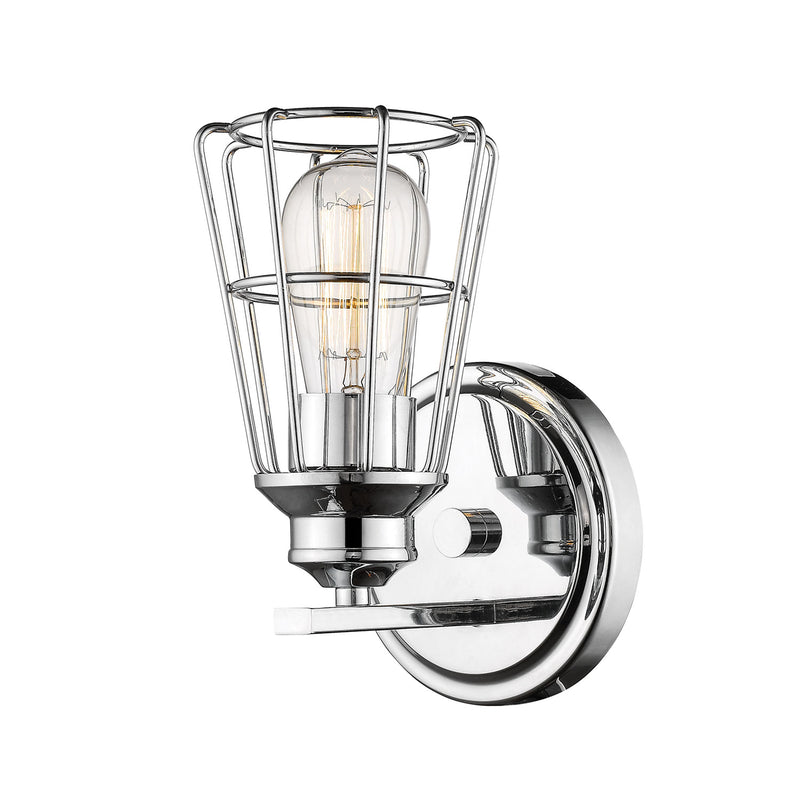 Millennium 3381-CH One Light Wall Sconce, Chrome Finish-LightingWellCo