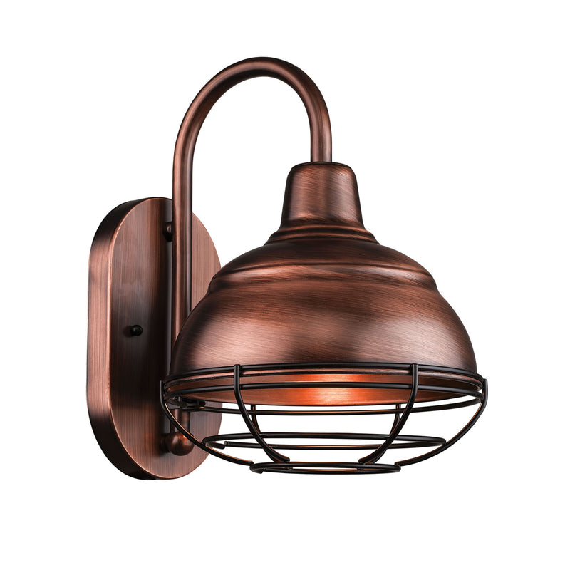 Millennium RWHWB8-NC One Light Wall Bracket, Natural Copper Finish - LightingWellCo