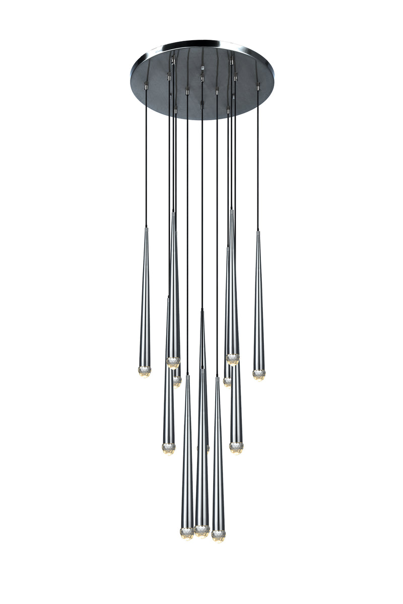 Matteo Lighting C62712CH LED Pendant, Chrome Finish - LightingWellCo