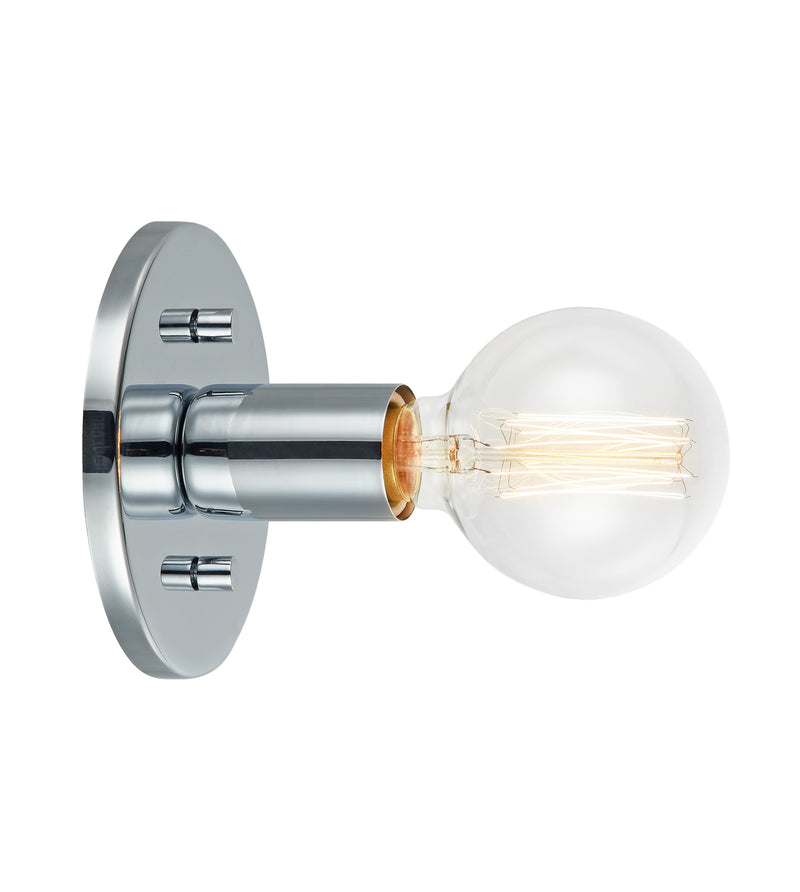 Matteo Lighting W54911CH One Light Wall Sconce, Chrome Finish - LightingWellCo