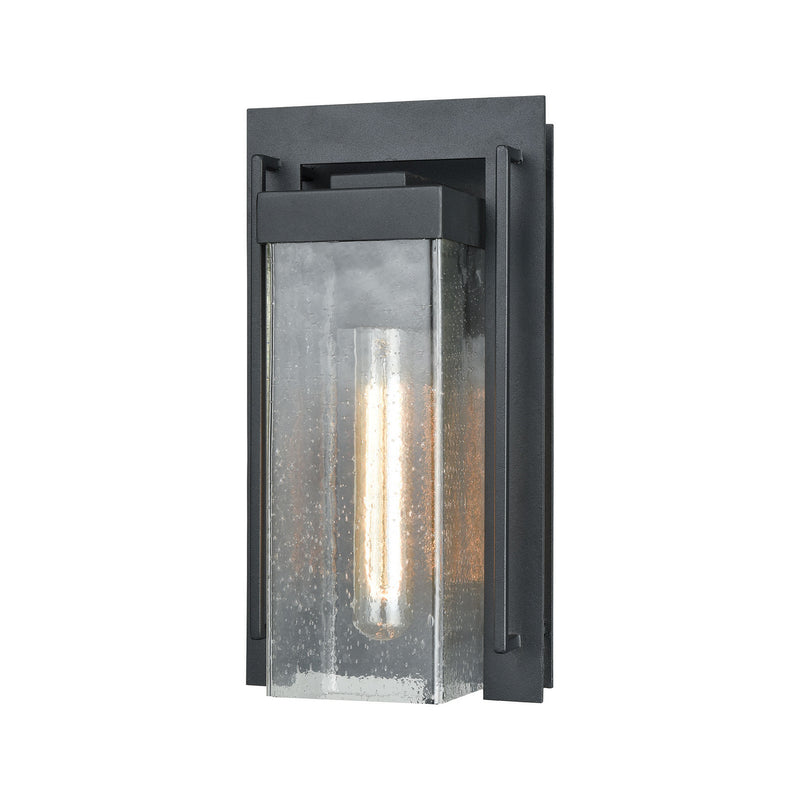 ELK Home 47500/1 One Light Wall Sconce, Matte Black Finish-LightingWellCo