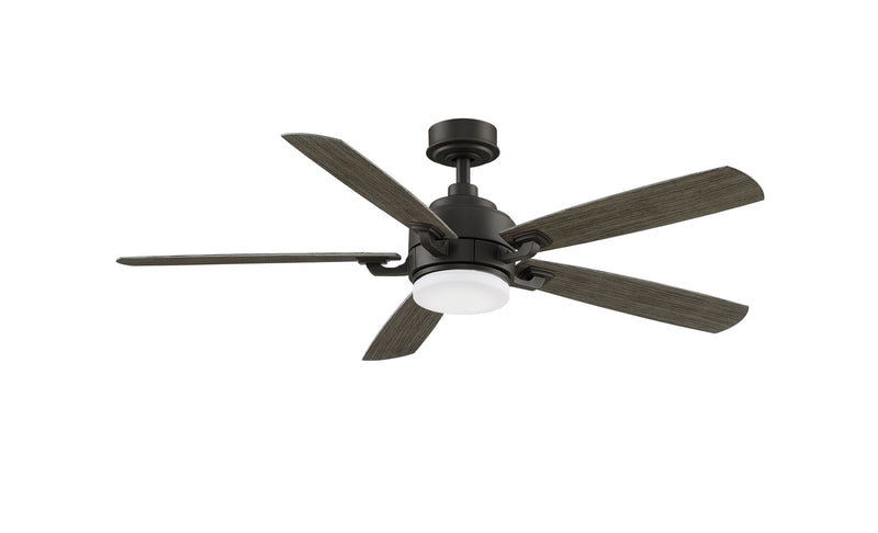 Fanimation FP8003BGR 52``Ceiling Fan, Matte Greige Finish - LightingWellCo