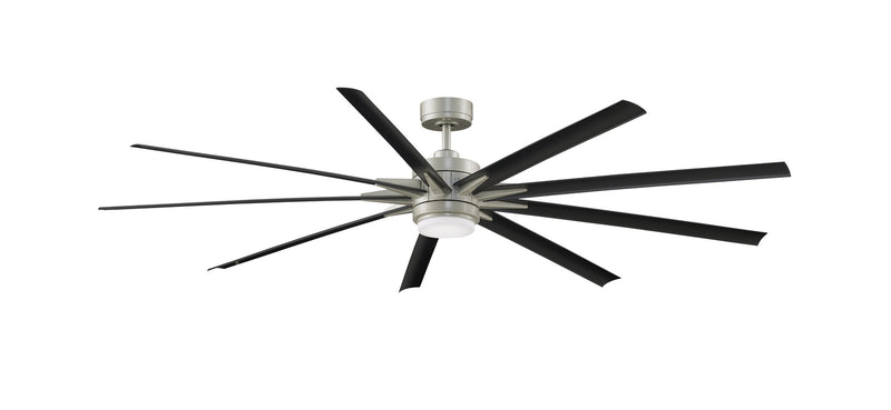 Fanimation FPD8159BNWBL 84``Ceiling Fan, Brushed Nickel Finish - LightingWellCo