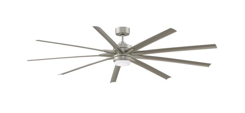 Fanimation FPD8159BNWBN 84``Ceiling Fan, Brushed Nickel Finish - LightingWellCo