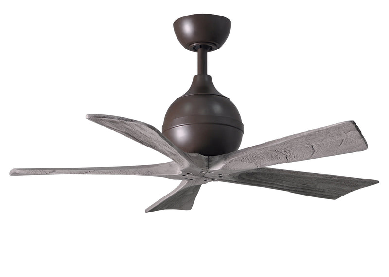Matthews Fan Company Irene IR5-TB-BW-42 42``Ceiling Fan, Textured Bronze Finish - LightingWellCo