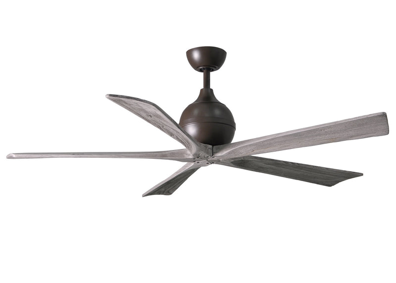 Matthews Fan Company Irene IR5-TB-BW-60 60``Ceiling Fan, Textured Bronze Finish - LightingWellCo