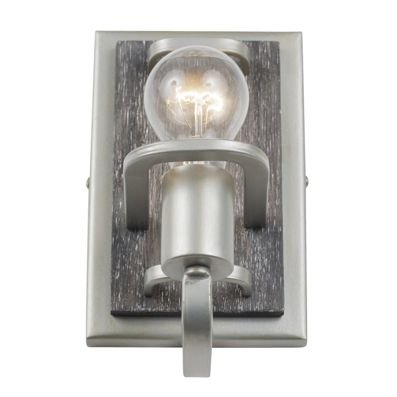 Varaluz 268B01SOG One Light Bath, Silverado Finish - LightingWellCo