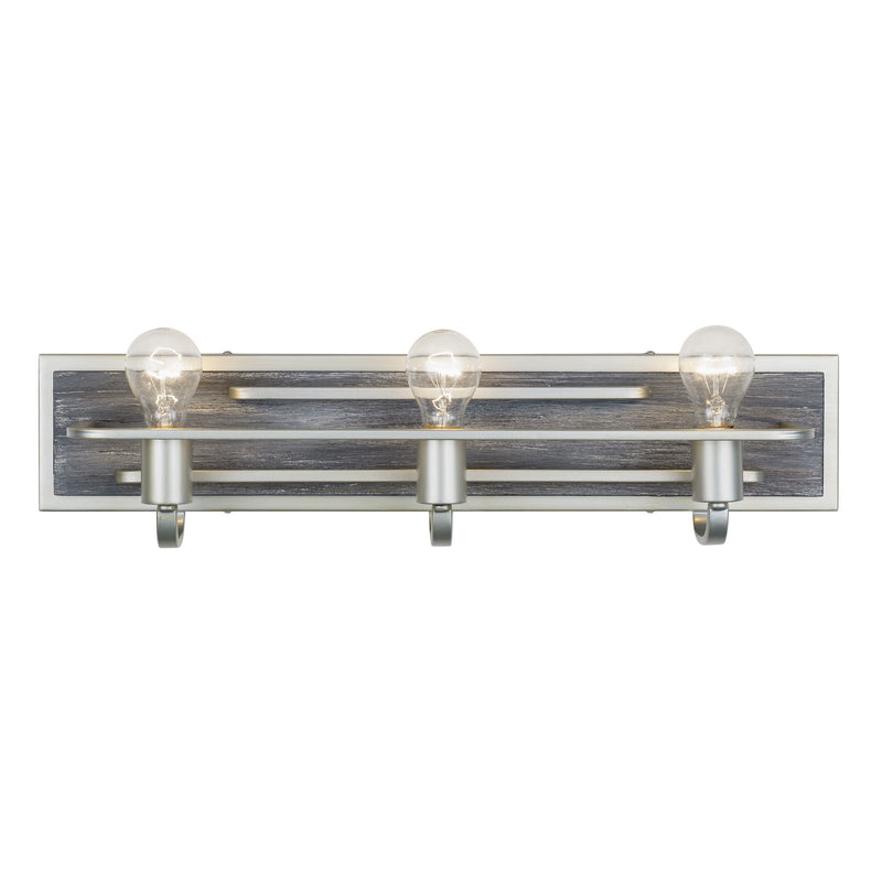 Varaluz 268B03SOG Three Light Bath, Silverado Finish - LightingWellCo