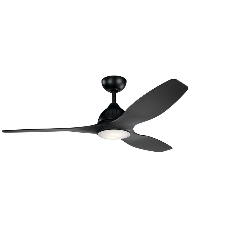 Kichler 310360SBK 60``Ceiling Fan, Satin Black Finish - LightingWellCo