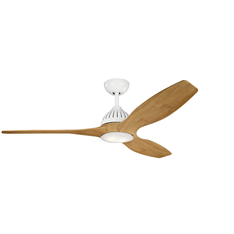 Kichler 310360WH1 60``Ceiling Fan, White Finish - LightingWellCo