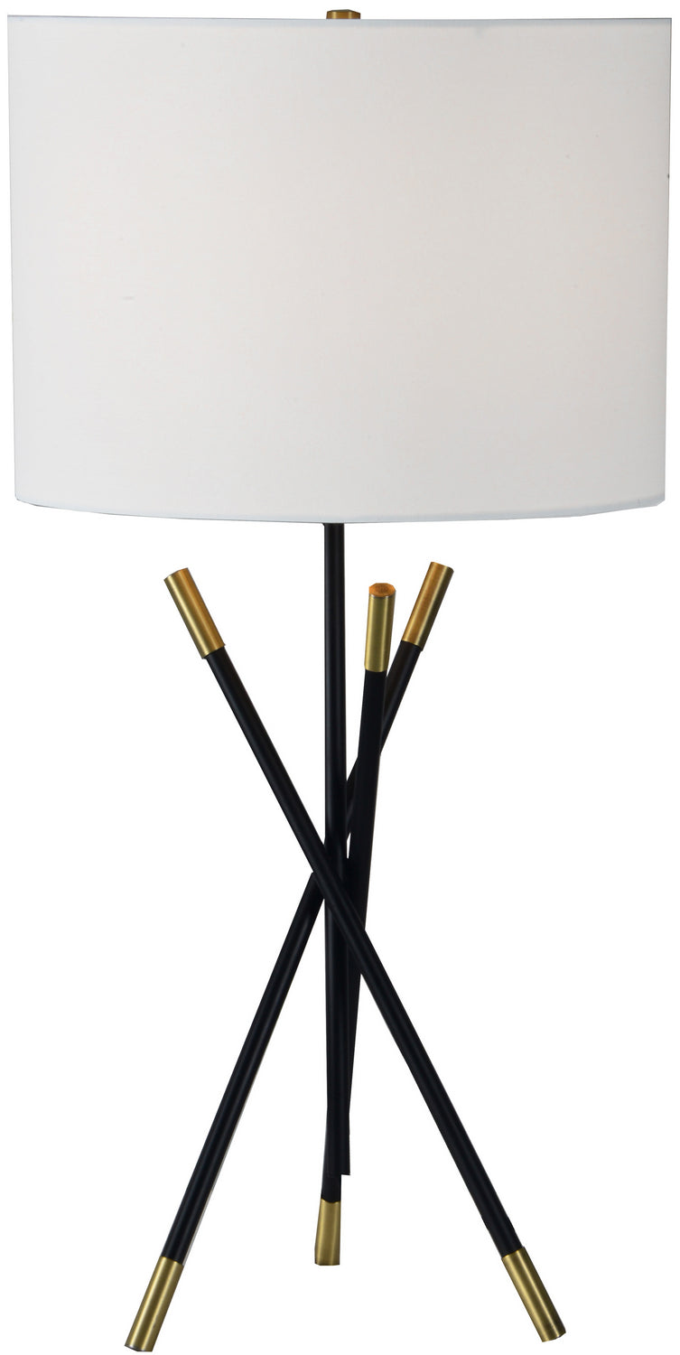 Renwil Hudswell LPT891 One Light Table Lamp, Antique Brass Finish - LightingWellCo