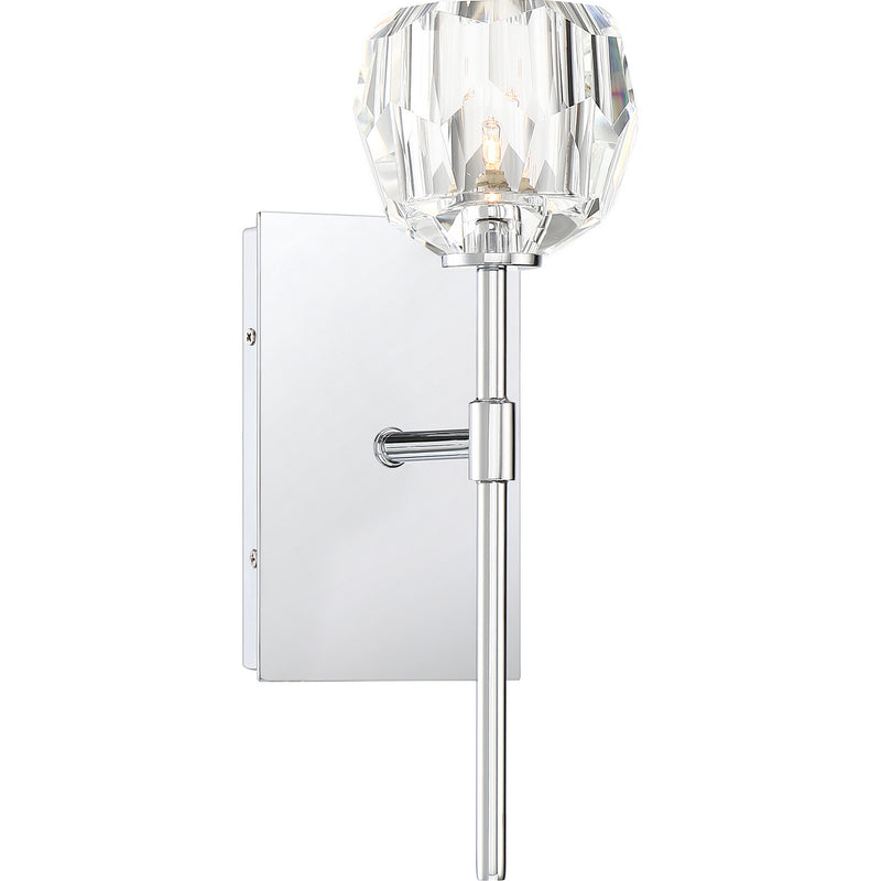 Quoizel RGA8601C One Light Bath Fixture, Polished Chrome Finish - LightingWellCo