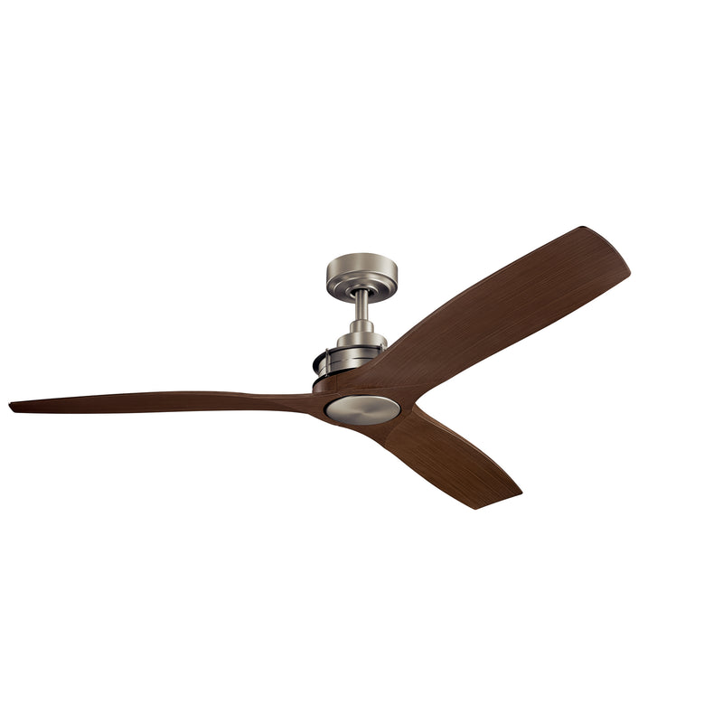 Kichler 300356NI 56``Ceiling Fan, Brushed Nickel Finish - LightingWellCo