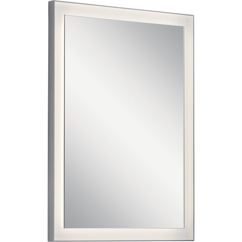 Kichler 84168 LED Mirror, Matte Silver Finish - LightingWellCo