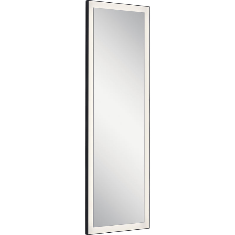 Kichler 84173 LED Mirror, Matte Black Finish - LightingWellCo
