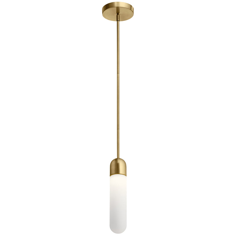 Kichler 84196 LED Mini Pendant, Champagne Gold Finish - LightingWellCo