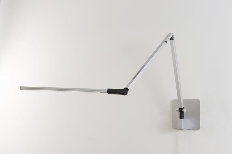 Koncept AR3000-CD-SIL-HWS Z-Bar LED Desk Lamp, Silver Finish - LightingWellCo