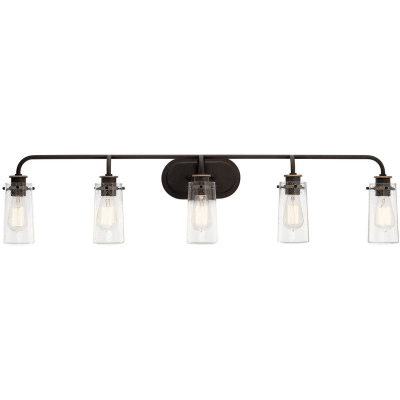 Kichler 45461OZ Five Light Bath, Olde Bronze Finish - LightingWellCo