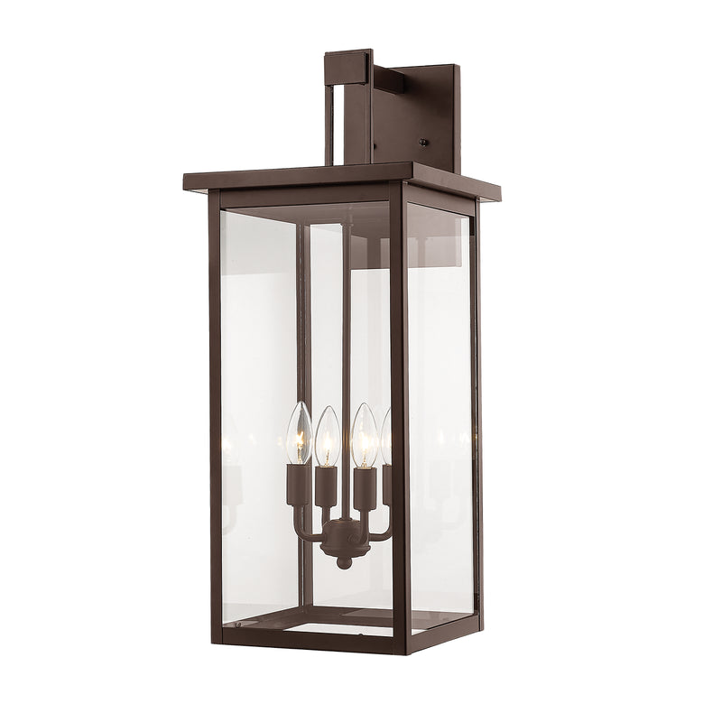 Millennium 2603-PBZ Four Light Outdoor Wall Bracket, Powder Coat Bronze Finish - LightingWellCo