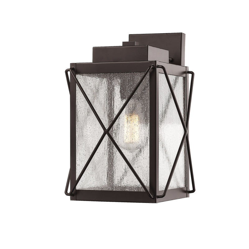 Millennium 2611-PBZ One Light Outdoor Wall Bracket, Powder Coat Bronze Finish - LightingWellCo