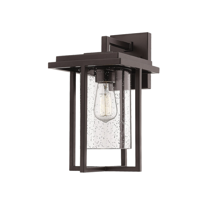 Millennium 2621-PBZ One Light Outdoor Wall Bracket, Powder Coat Bronze Finish - LightingWellCo
