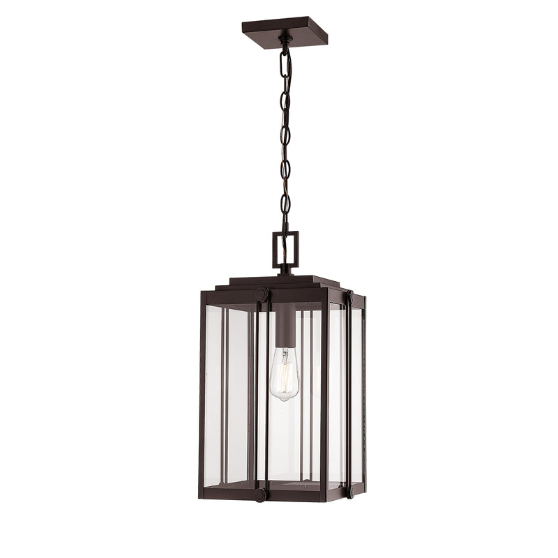 Millennium 2635-PBZ One Light Outdoor Hanging Lantern, Powder Coat Bronze Finish - LightingWellCo