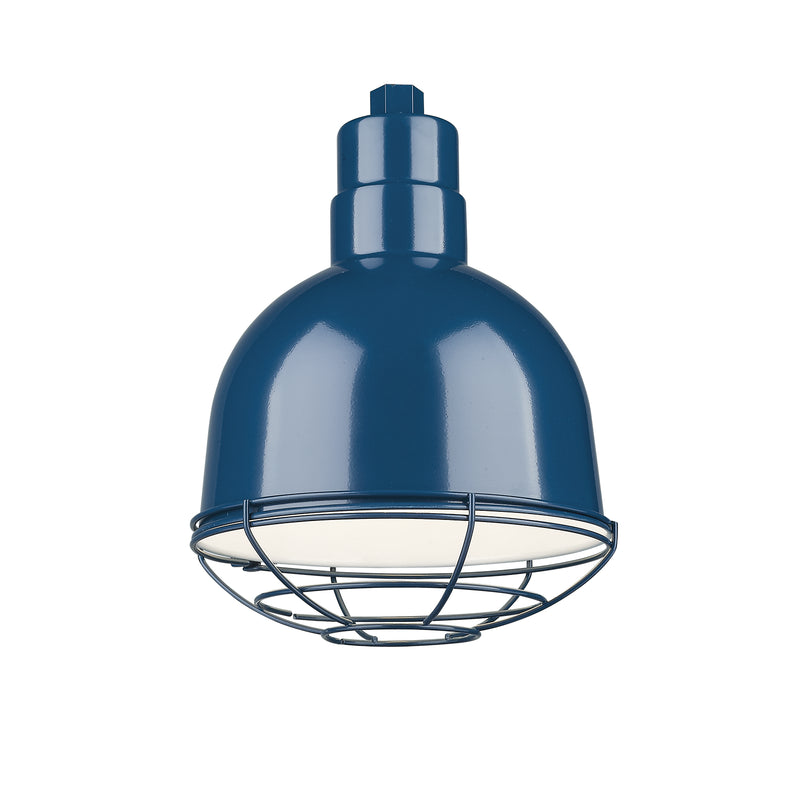 Millennium RDBS10-NB One Light Pendant, Navy Blue Finish - LightingWellCo